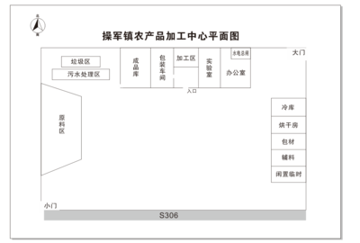 農產品加工中心平面圖(華容縣好味道食品有限